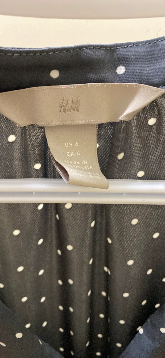 H&M Polka Dot Dress - Size 6
