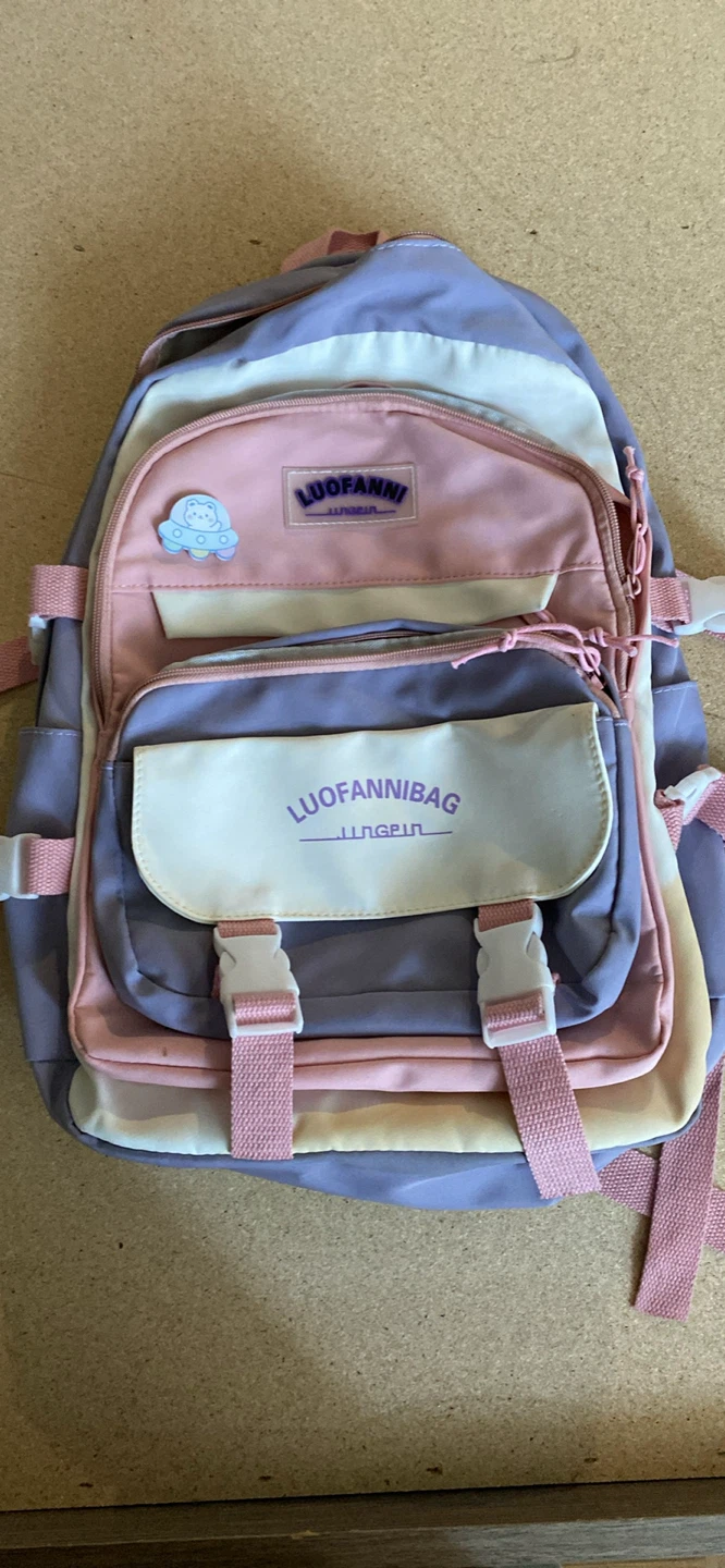 Luofanni Backpack - Pink & Purple