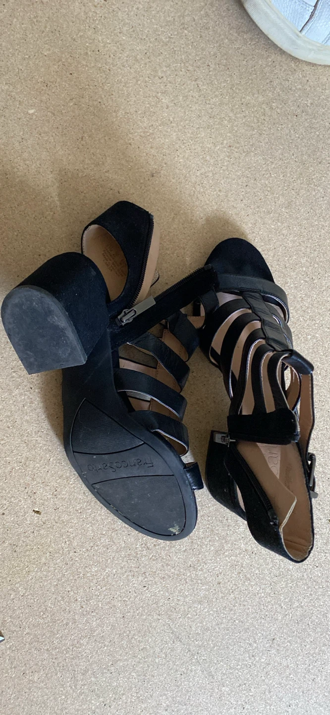 Franco Sarto Black Heels
