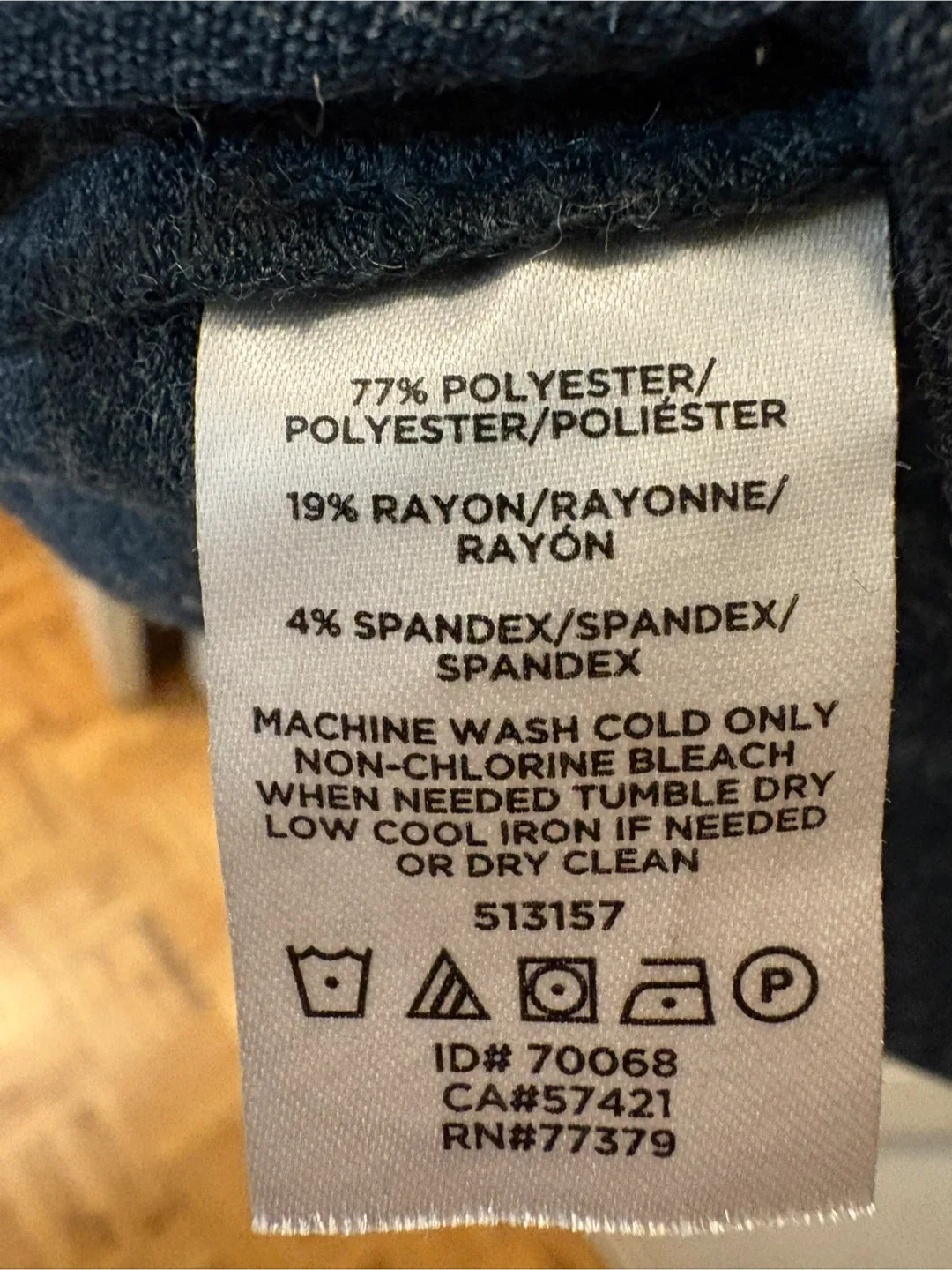 🥕Ann Taylor Blue Roll neck top_Large image indicator(3)