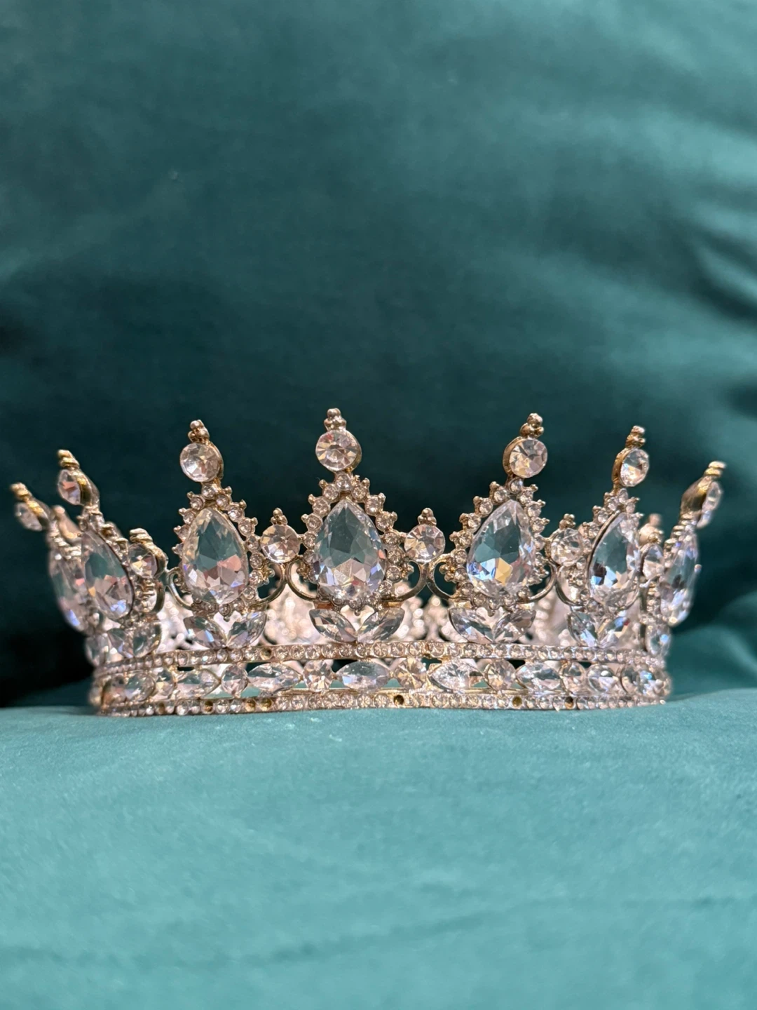 Rhinestone Crystal Crown - photo 2