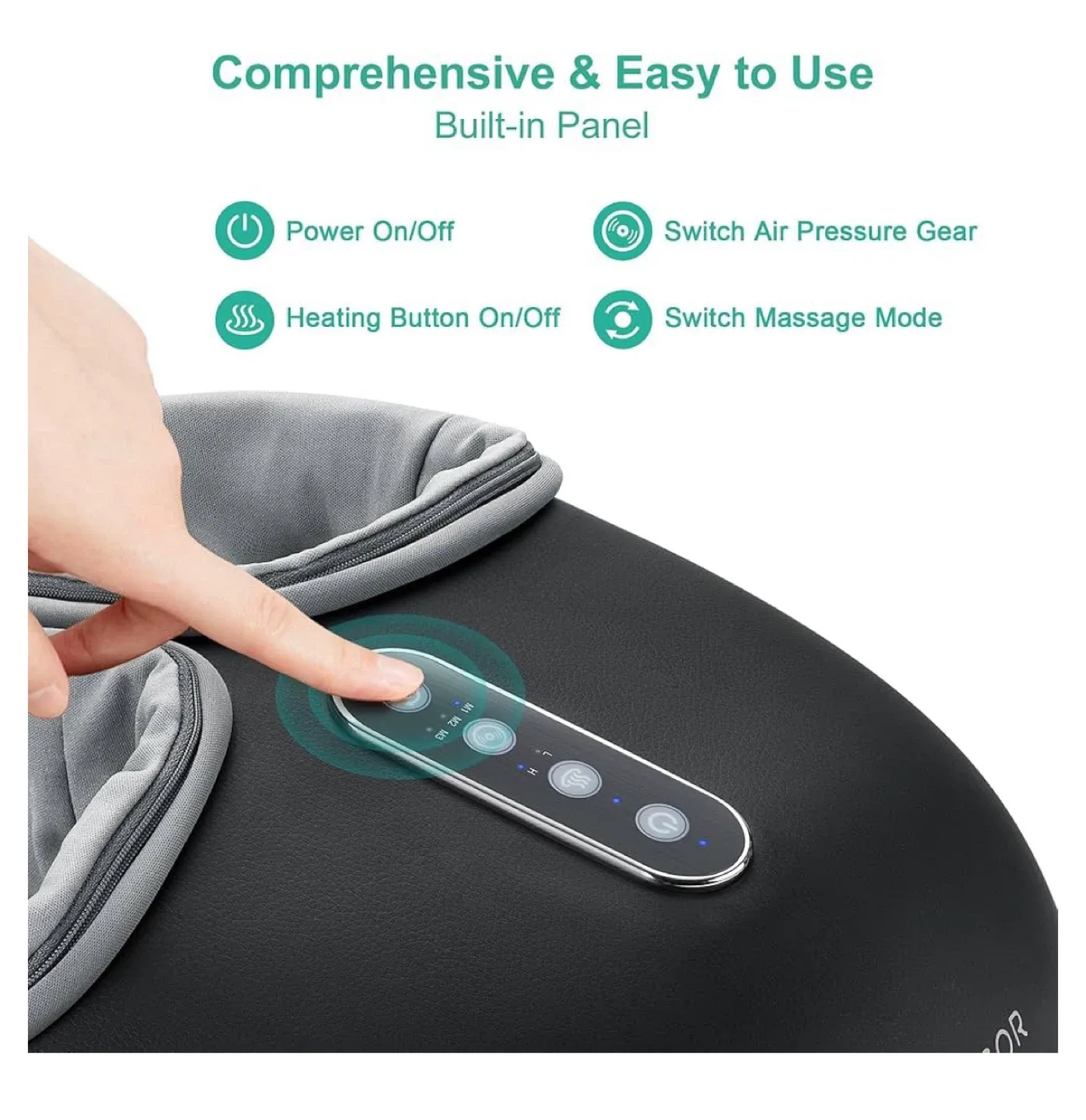 Medcursor Shiatsu Foot Massager with Heat - Like New! image indicator(2)