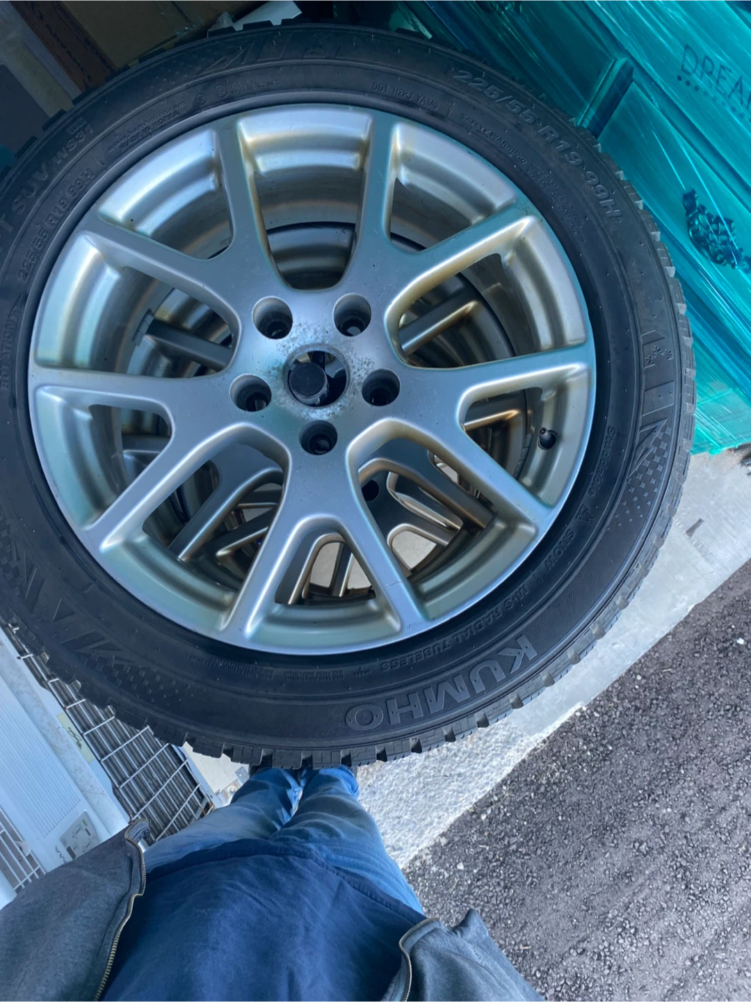 Kumho Wintercraft SUV WS31 Tires 225/55R19 - photo 2