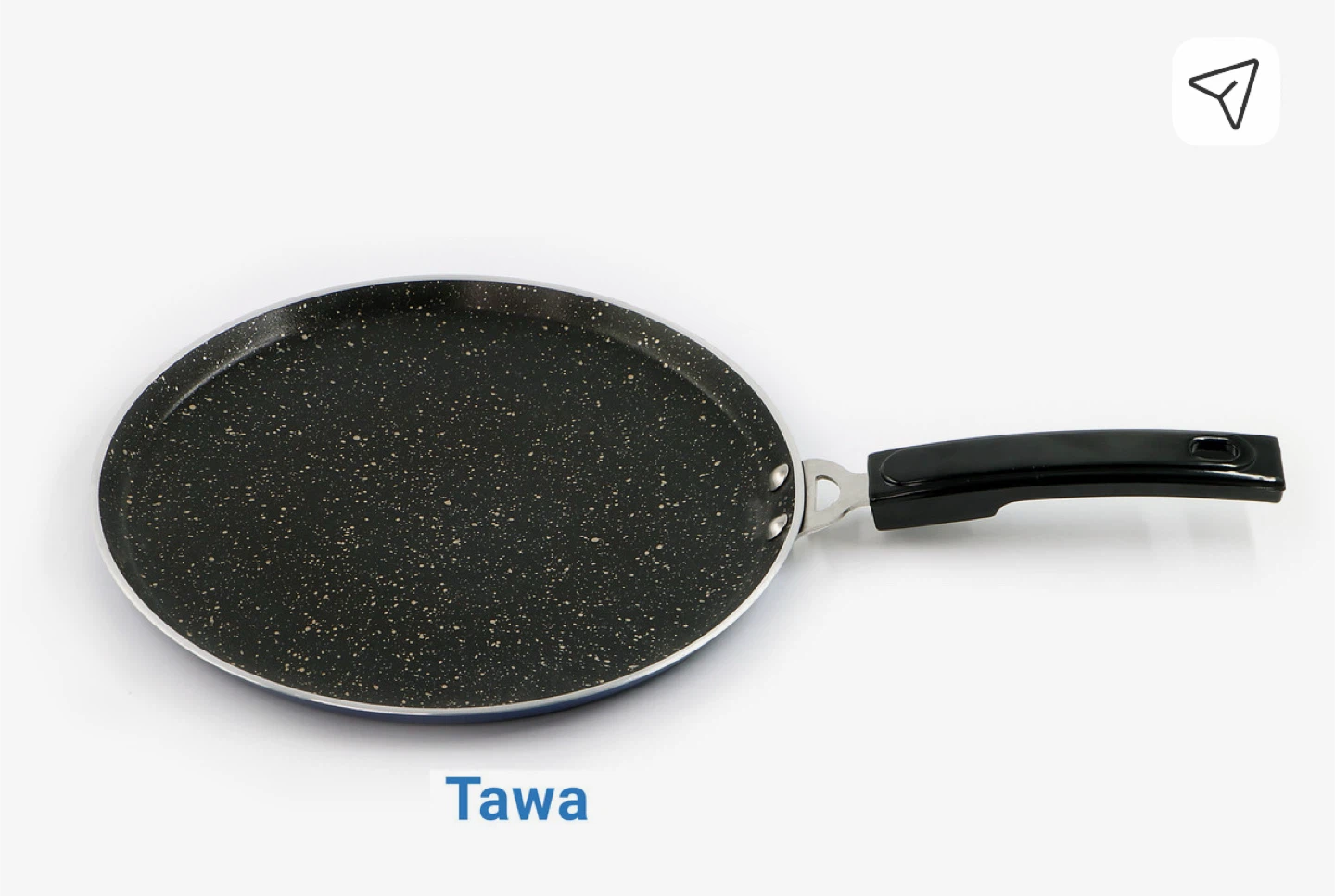 Both for $10; *Brand New* Non-stick Frying Pan & Tawa - photo 3