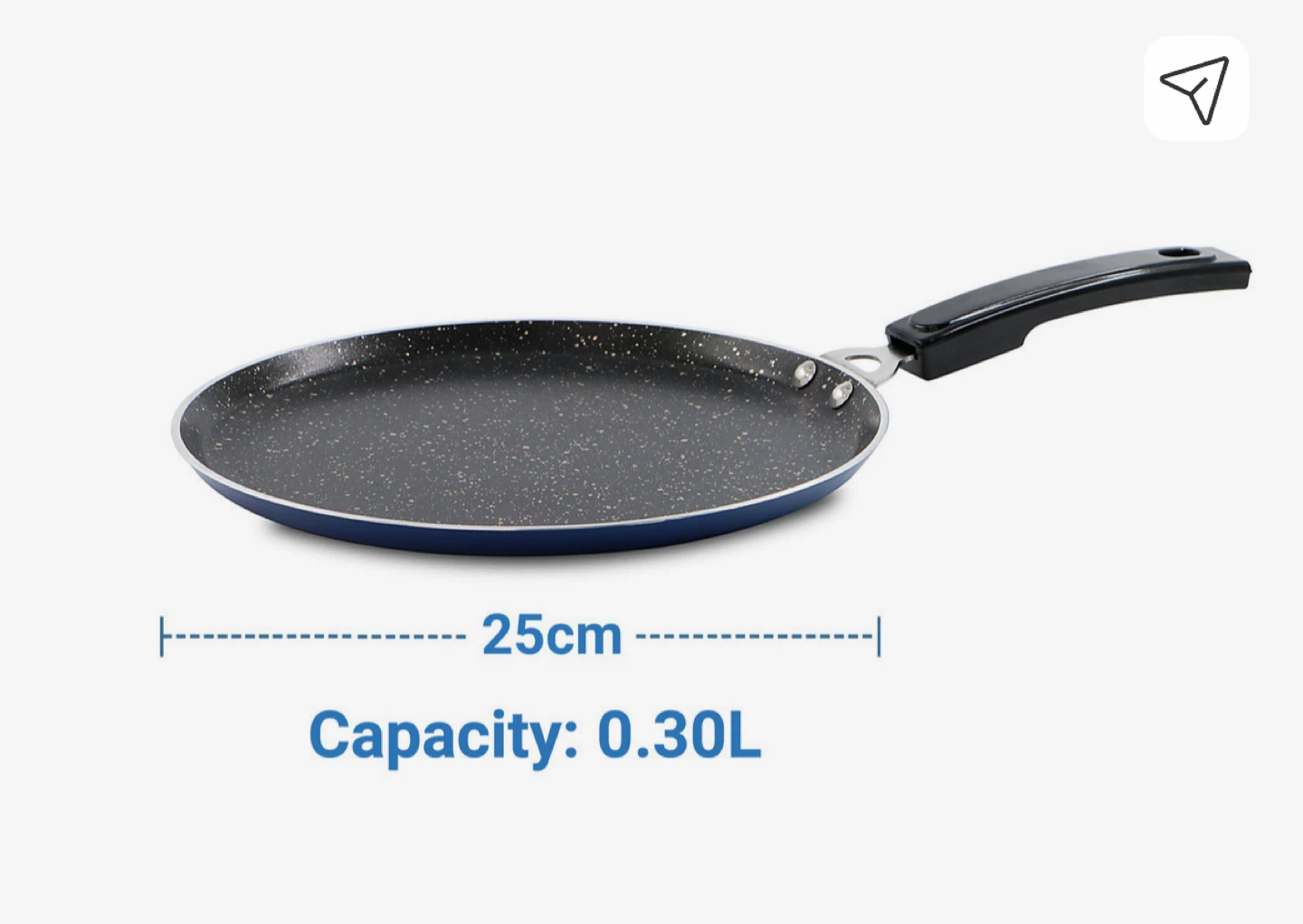 Both for $10; *Brand New* Non-stick Frying Pan & Tawa - photo 4