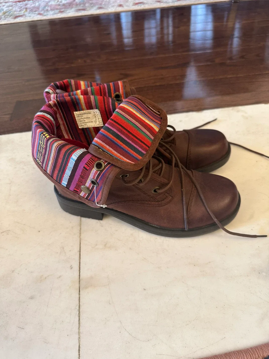 American Eagle Outfitters Brown Boots - Size 8 image indicator(3)