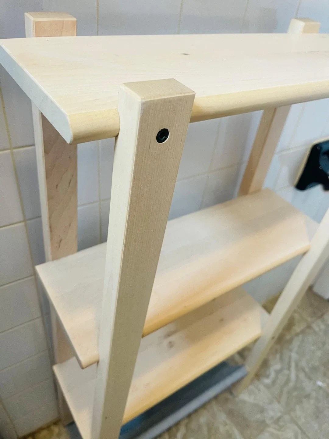 Wooden Bathroom Shelf(Moving Out) image indicator(6)