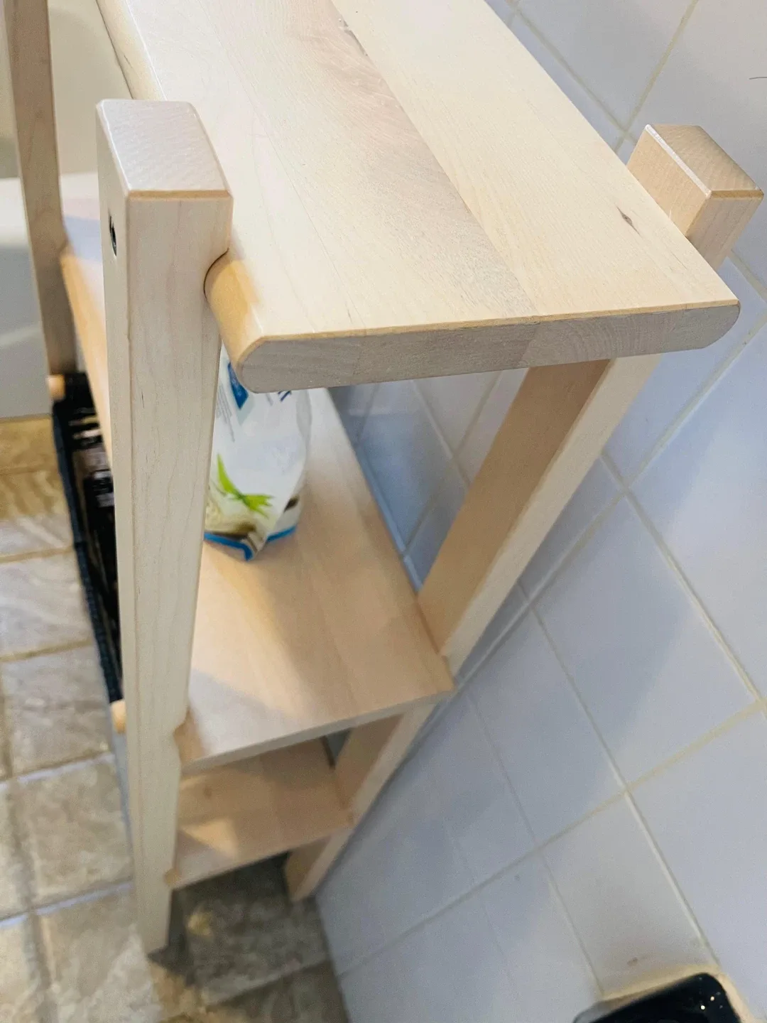 Wooden Bathroom Shelf(Moving Out) image indicator(4)
