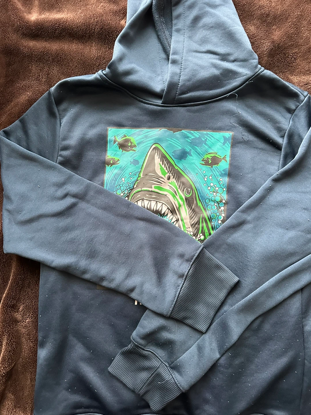 Hurley Kids' Shark Hoodie - Size L (12-13 yrs) - photo 2