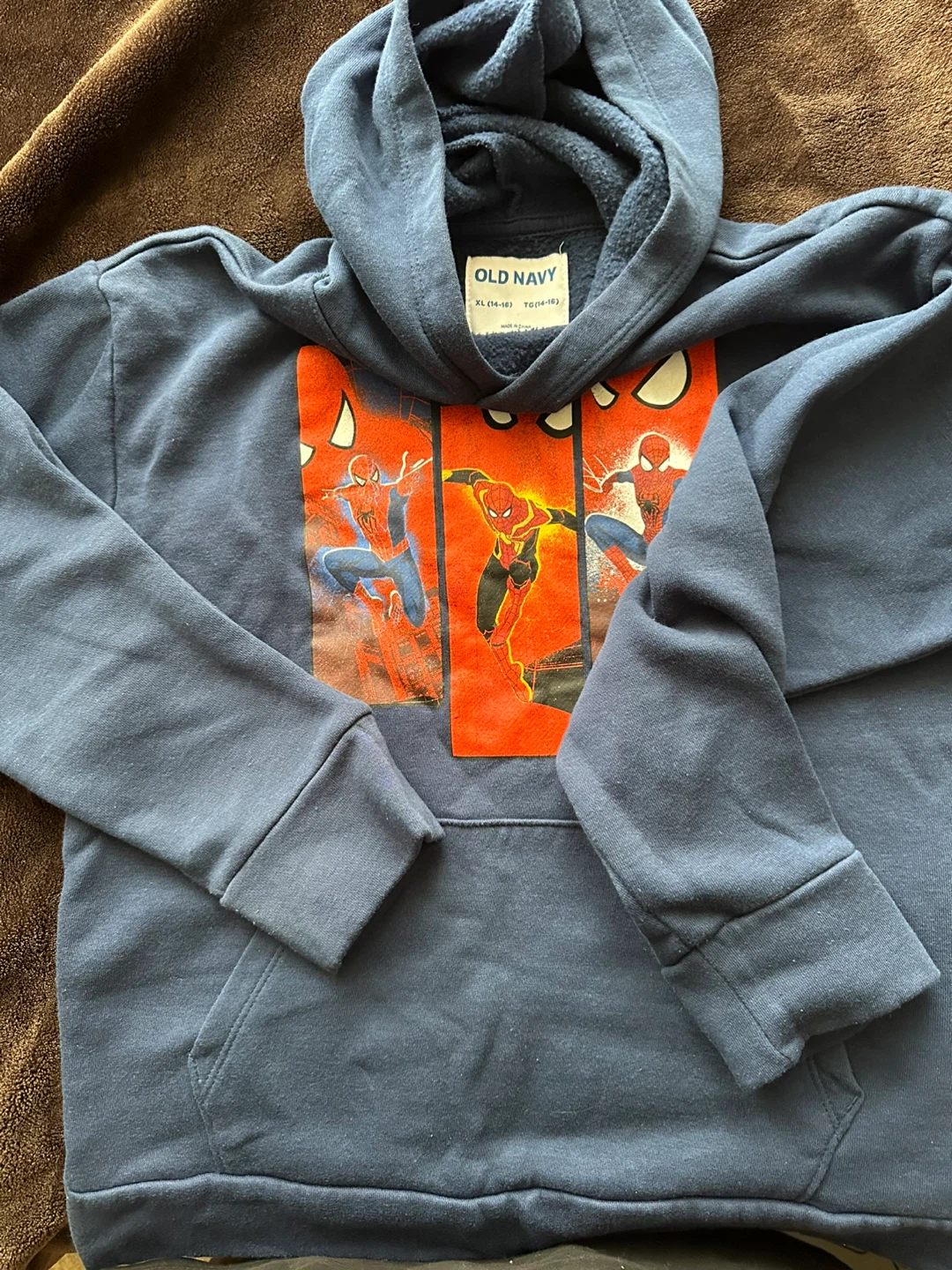 Old Navy Spiderman Hoodie - XL (14-16) - photo 3
