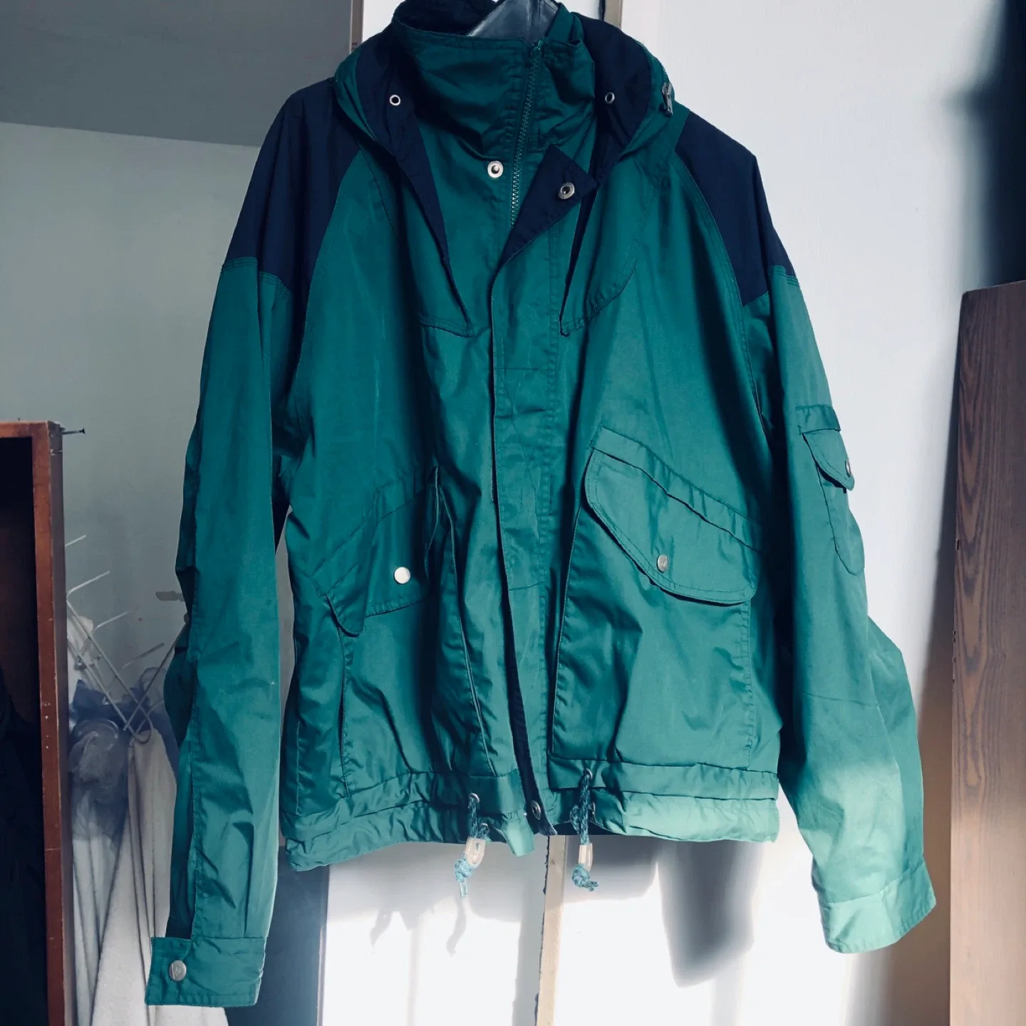 Mighty Mac Green & Navy Jacket