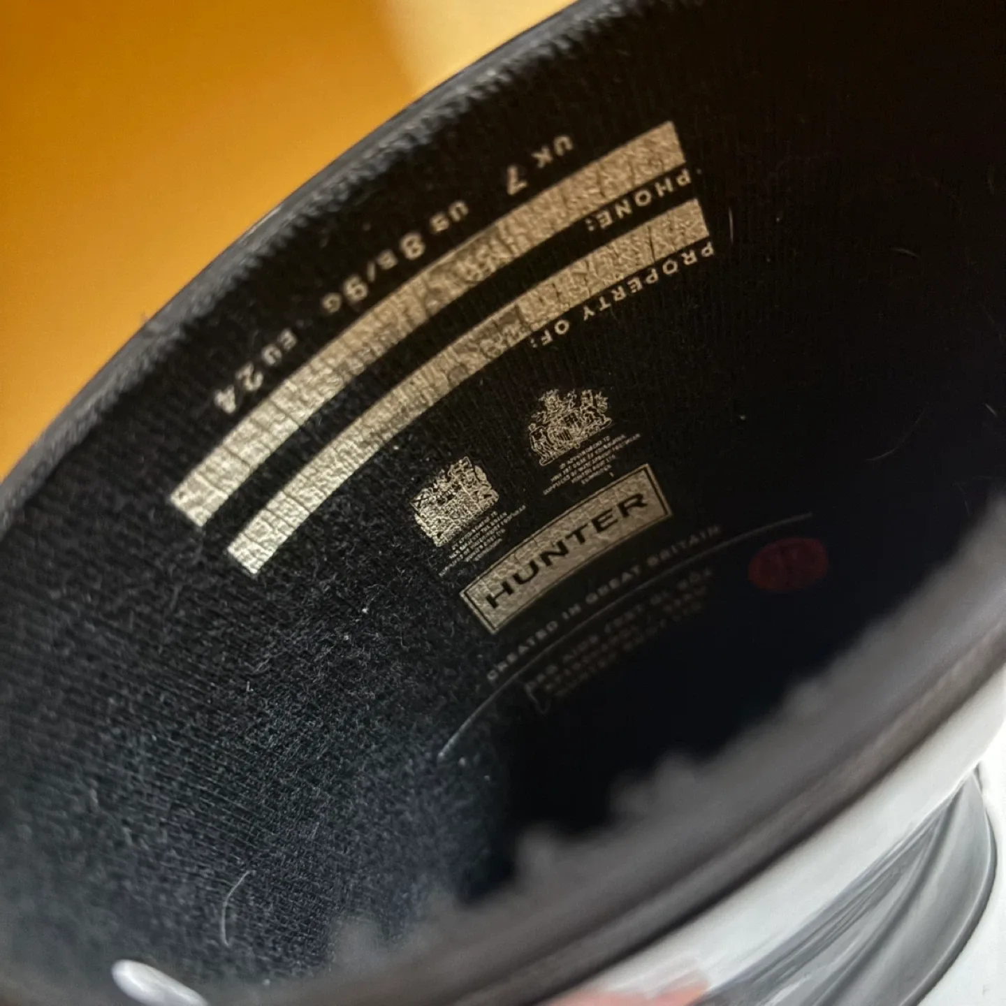 Hunter Kids Rain Boots - US Size 8 image indicator(3)