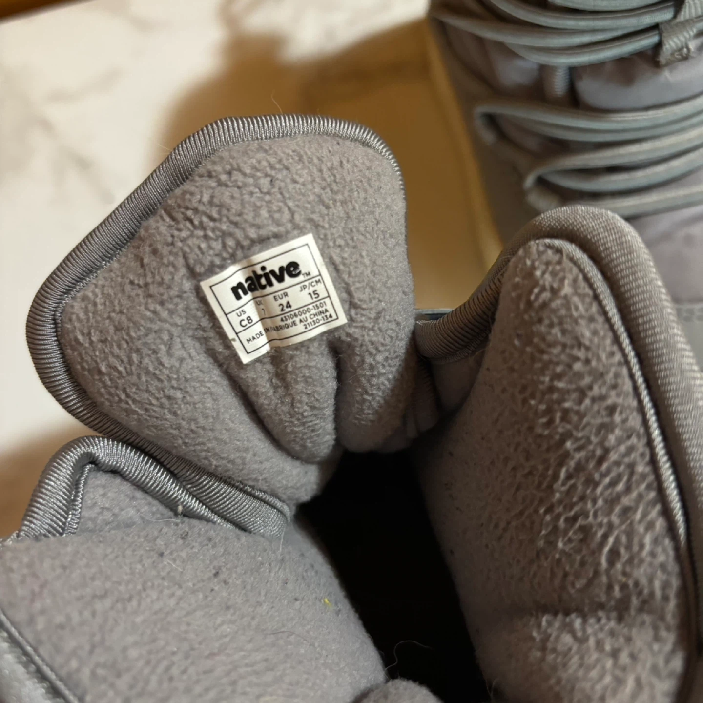 Native Kids Boots, Size C8 - photo 3
