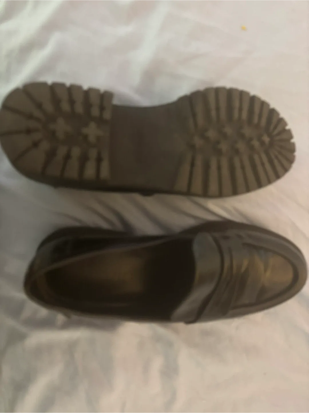 Calvin Klein Women's Grant Lug Sole Penny Loafers - 10M image indicator(2)