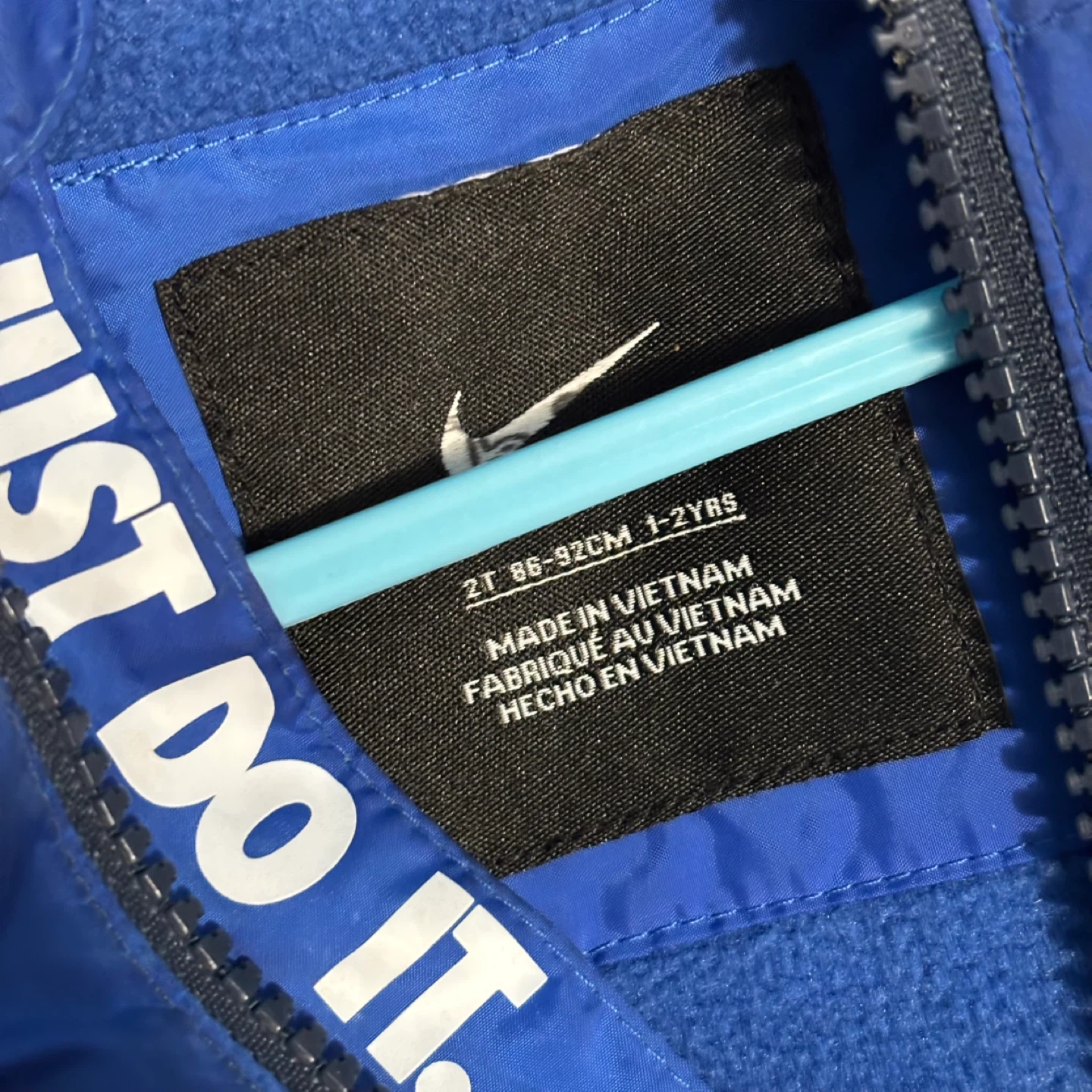 Nike Kids' Windbreaker Jacket, Size 2T - photo 3