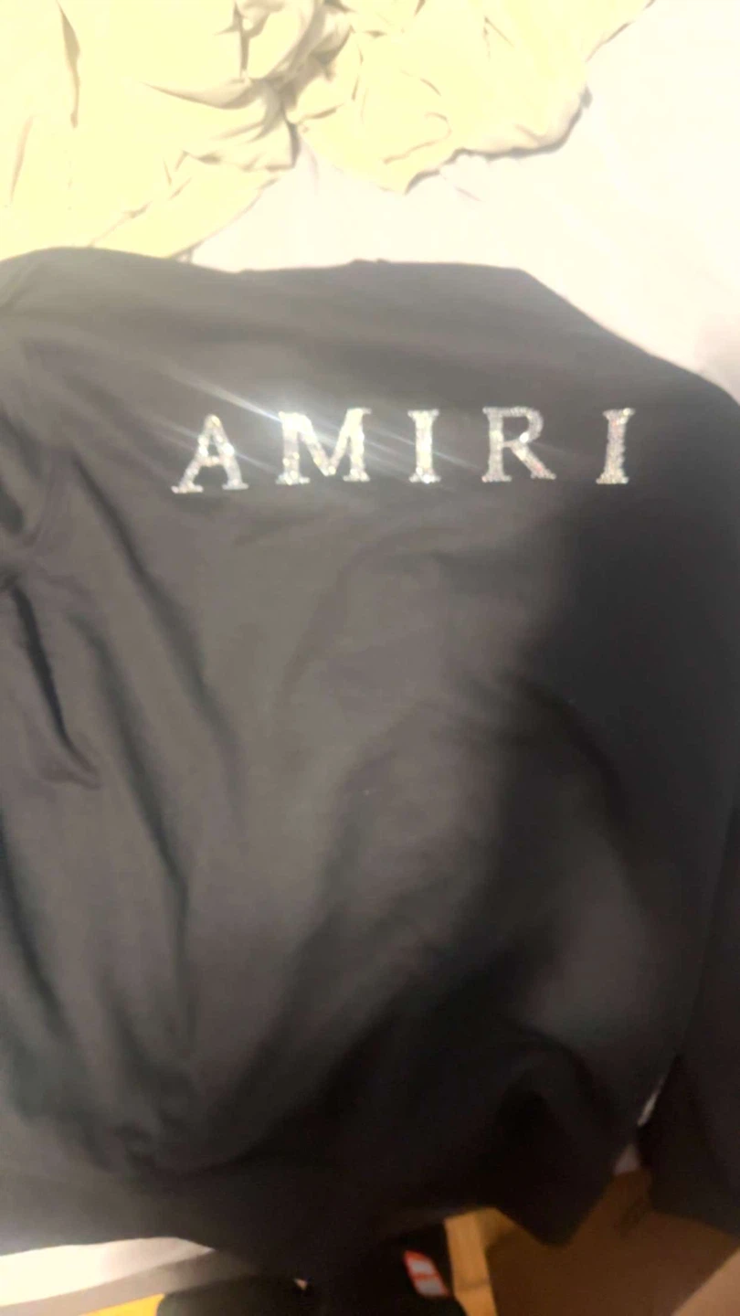 Amiri Black Hoodie