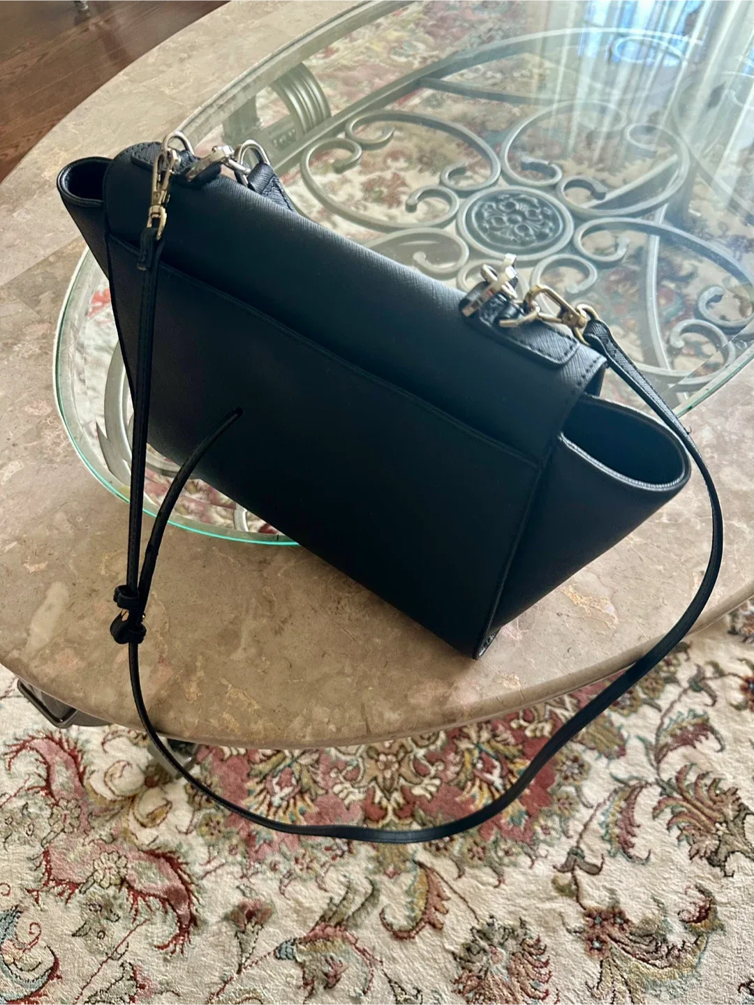 Michael Kors Black Satchel Bag image indicator(4)