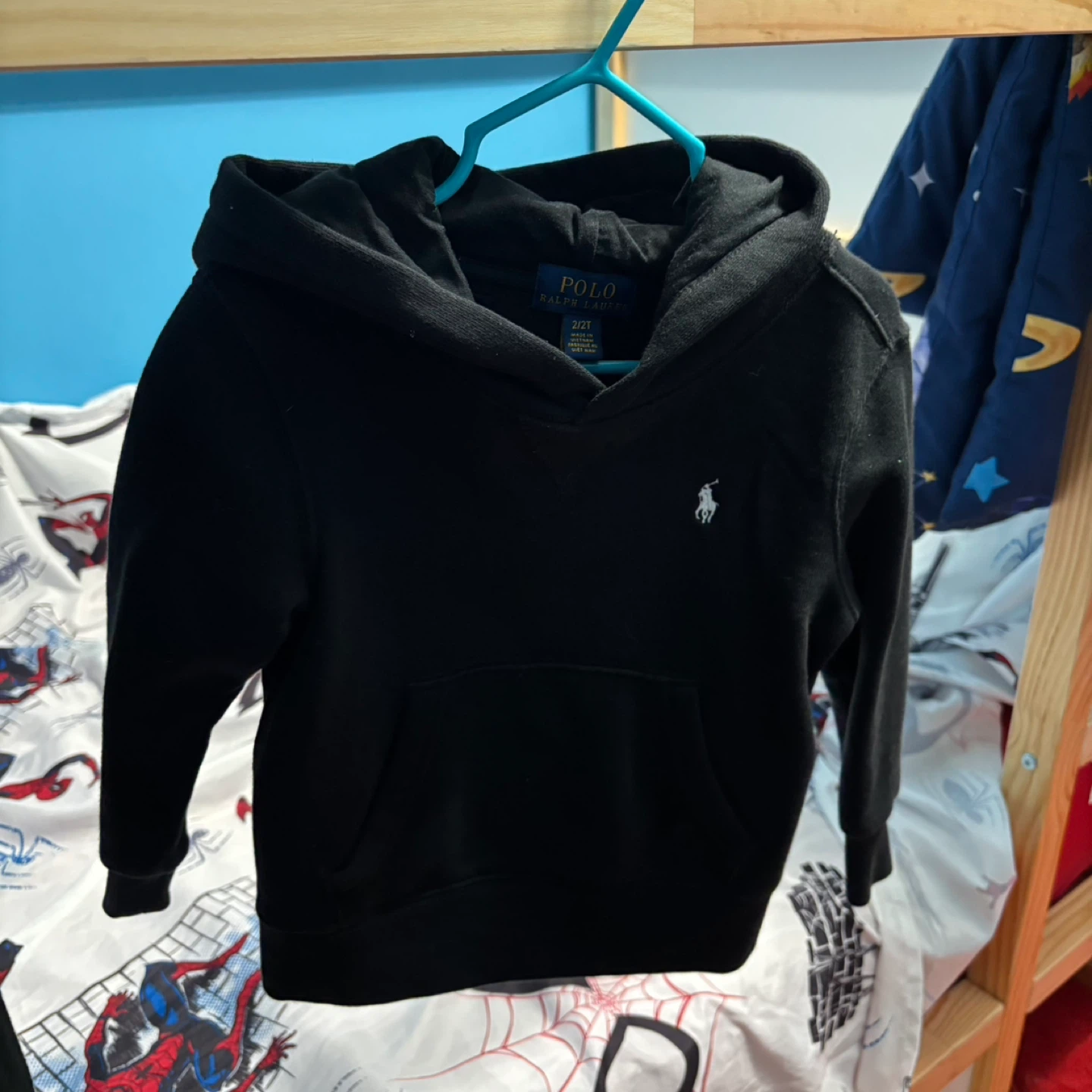 Polo Ralph Lauren Black Hoodie & Pants Set - Size 2T