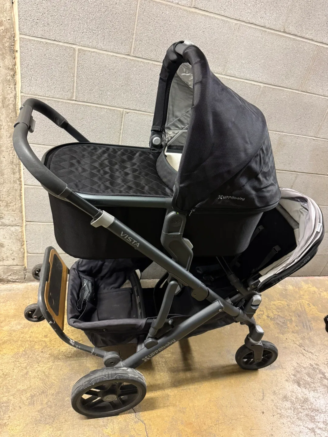 UPPAbaby Vista Stroller with Bassinet and RumbleSeat image indicator(5)