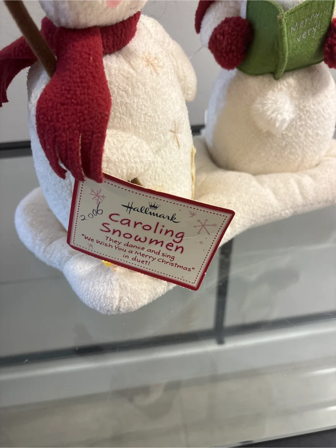 Hallmark Caroling Snowmen Plush Decoration image indicator(9)