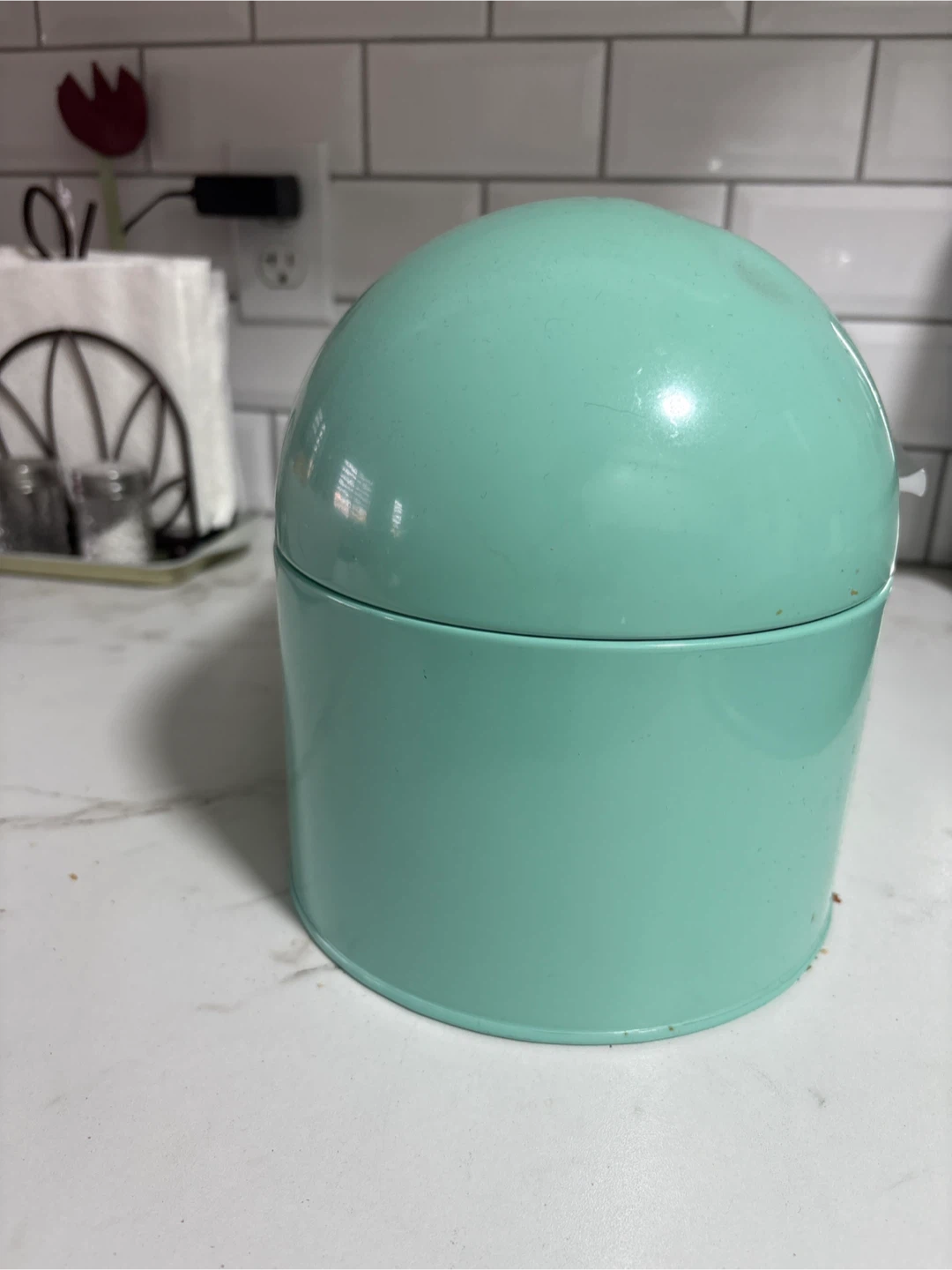 Mint blue Bread Box - 33cm x 23cm - photo 2