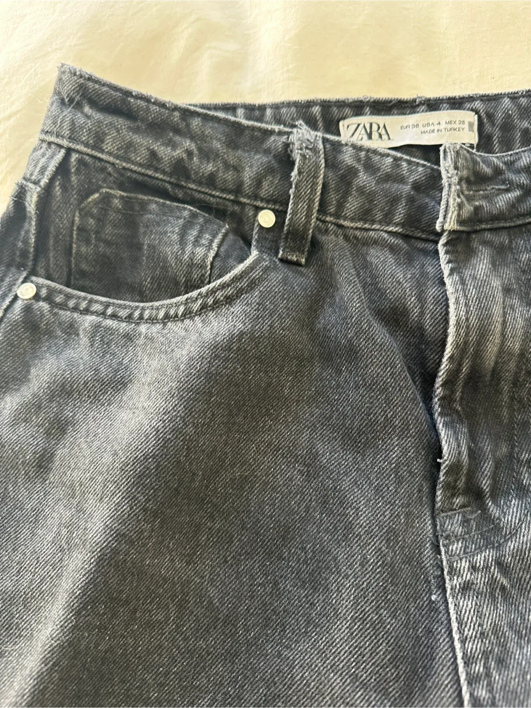 Wide leg Zara jeans image indicator(3)