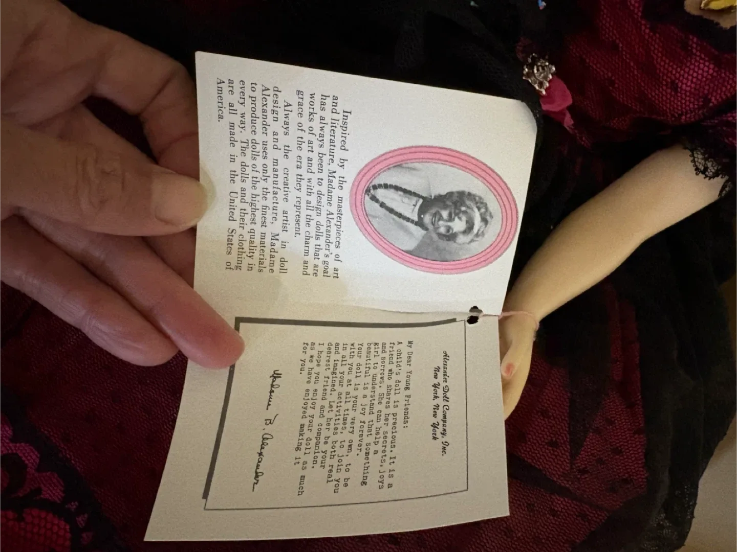 New. Madame Alexander Goya Doll Style 2235 image indicator(8)