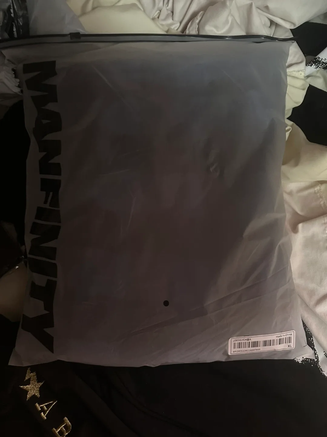 MANFINITY Blue Plaid Fleece Pants XL image indicator(3)