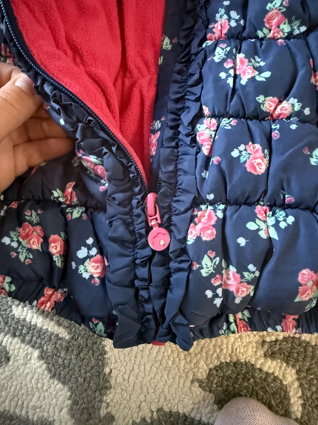 Percee Floral Puffer Jacket - 24M image indicator(5)