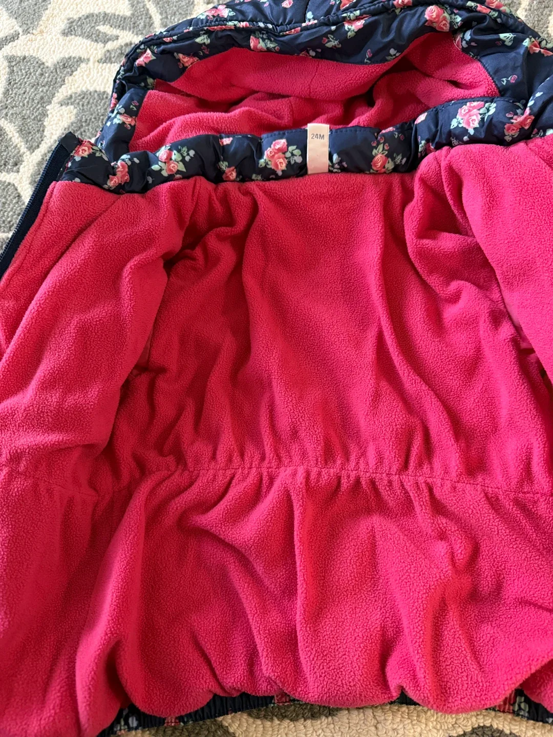 Percee Floral Puffer Jacket - 24M image indicator(7)