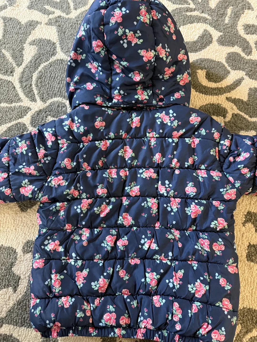 Percee Floral Puffer Jacket - 24M image indicator(9)