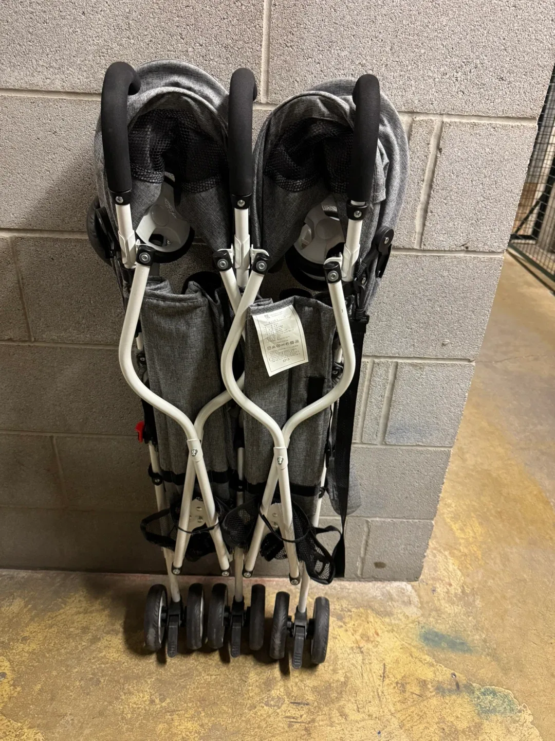 Cool Kids Double Stroller - Grey image indicator(4)