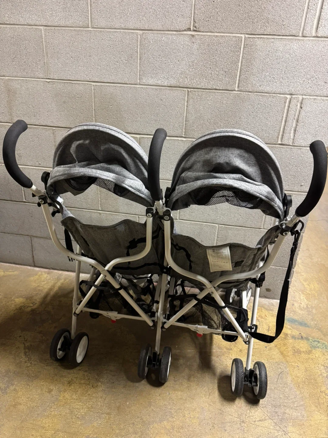 Cool Kids Double Stroller - Grey image indicator(3)