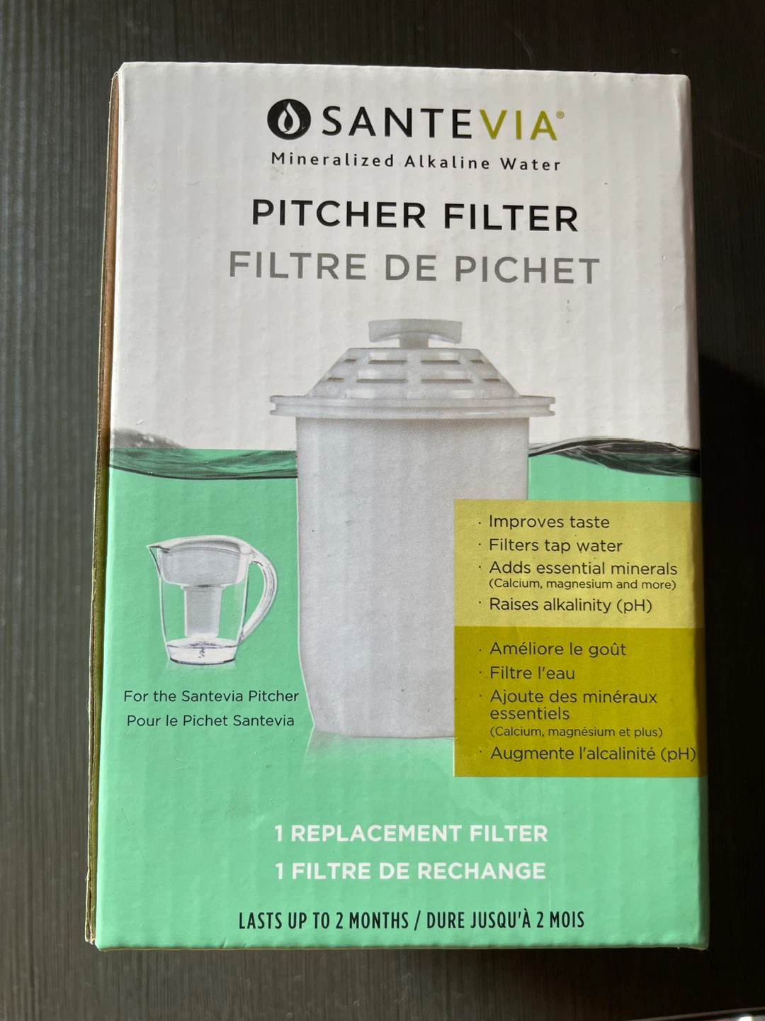 Santevia water Pitcher replacement Filter