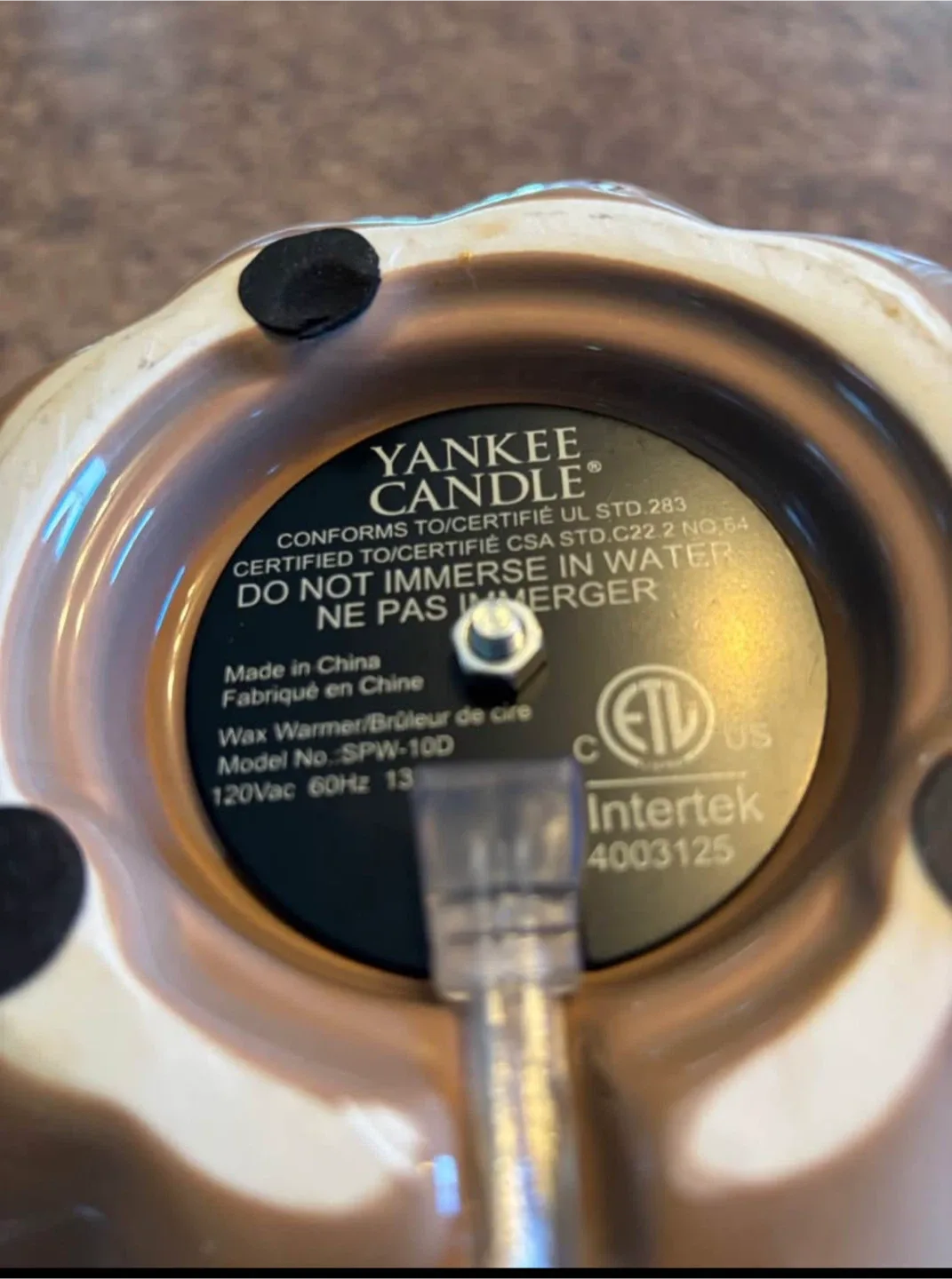 🥕Yankee Candle SPW-10D Wax Warmer🥕 image indicator(4)