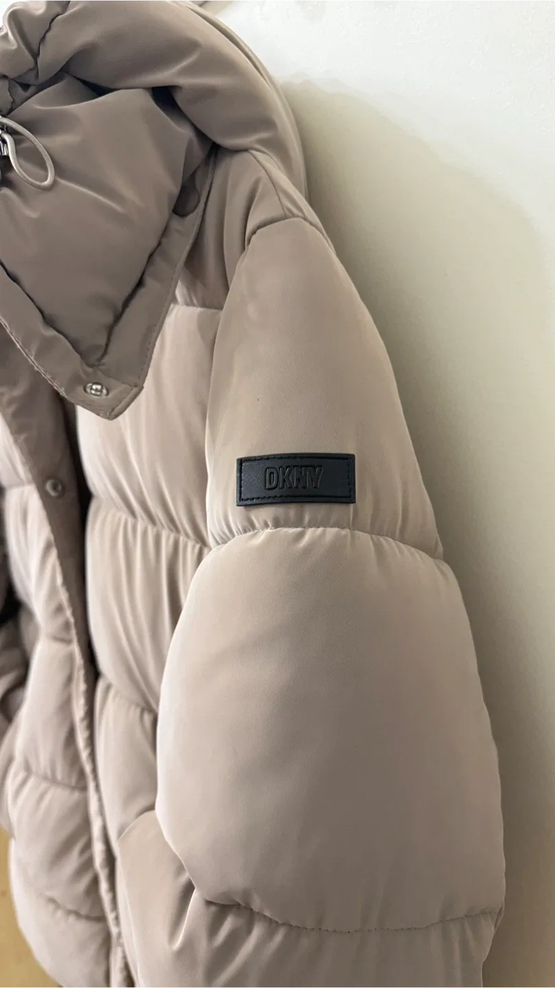 DKNY Puffer Jacket - Beige image indicator(3)