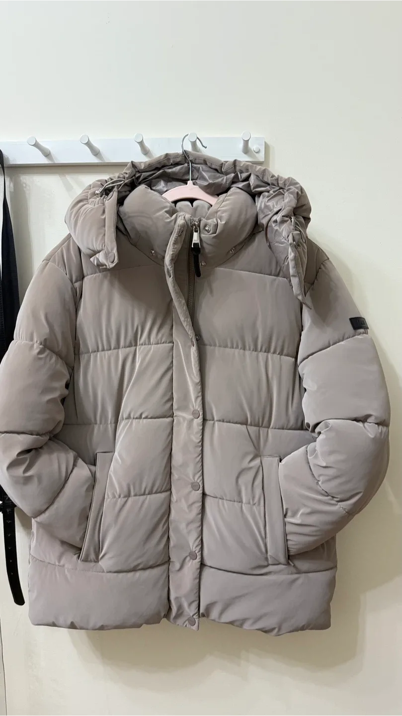 DKNY Puffer Jacket - Beige