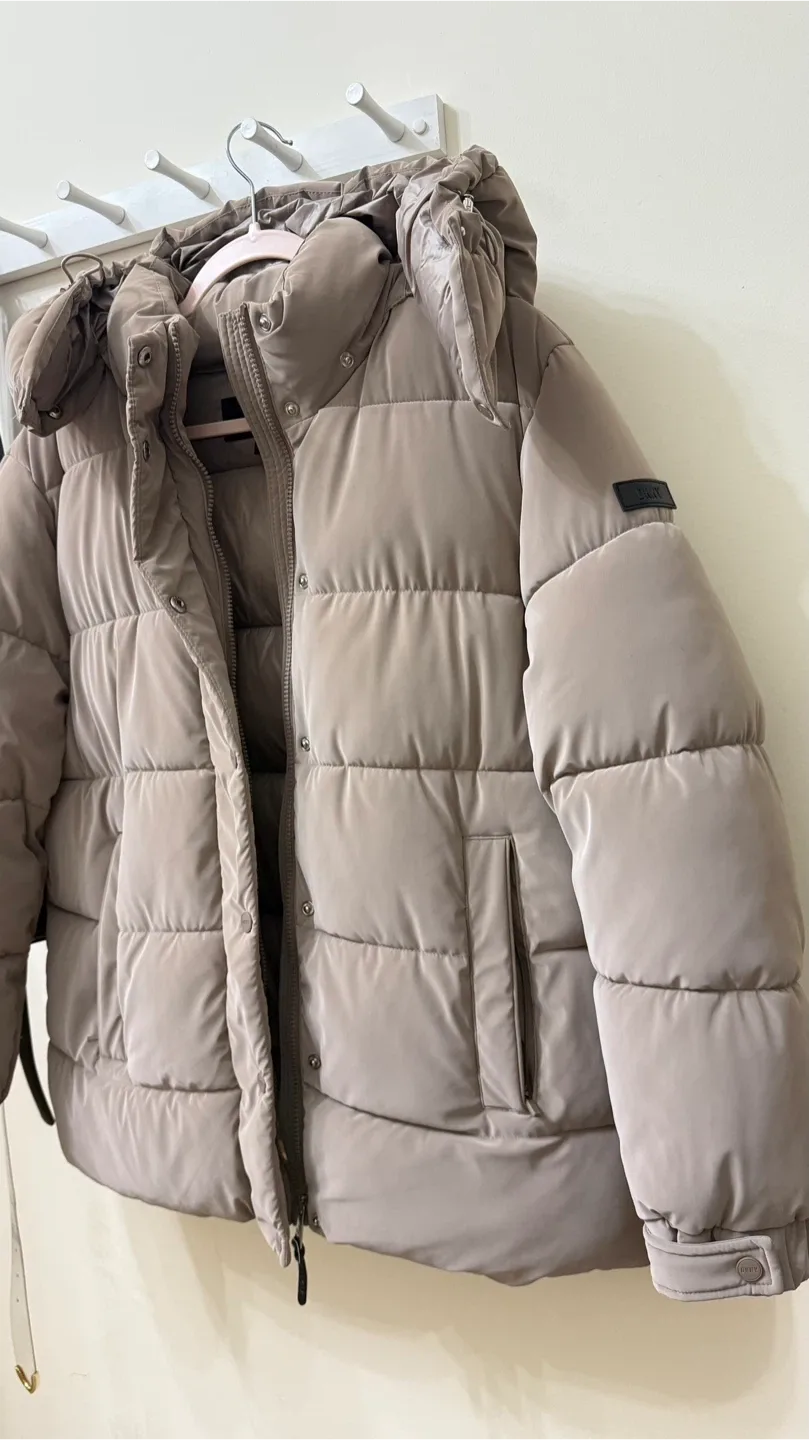 DKNY Puffer Jacket - Beige image indicator(4)