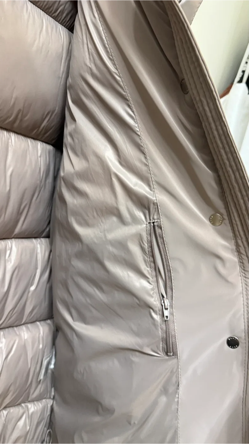 DKNY Puffer Jacket - Beige image indicator(5)