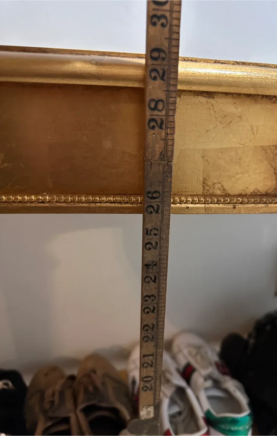 🥕Gilded Portuguese Marble Top Sofa Entry Table by Weiman image indicator(9)