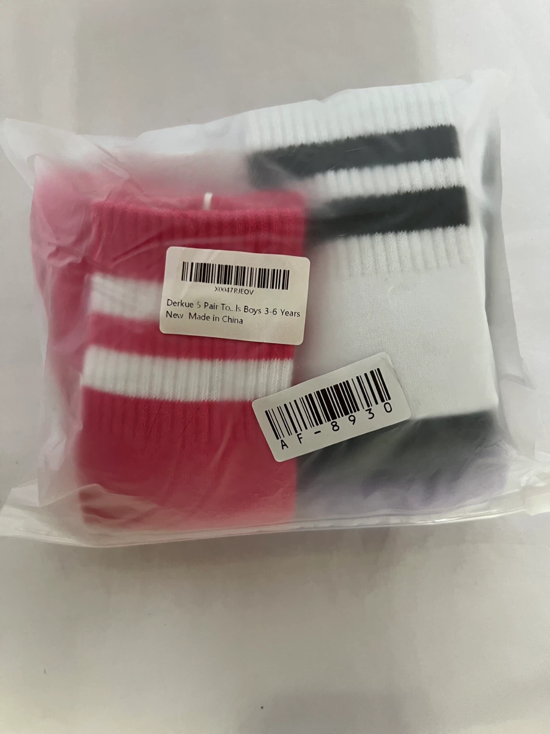 Derkue 5 Pair Toddler Soccer Socks - photo 2
