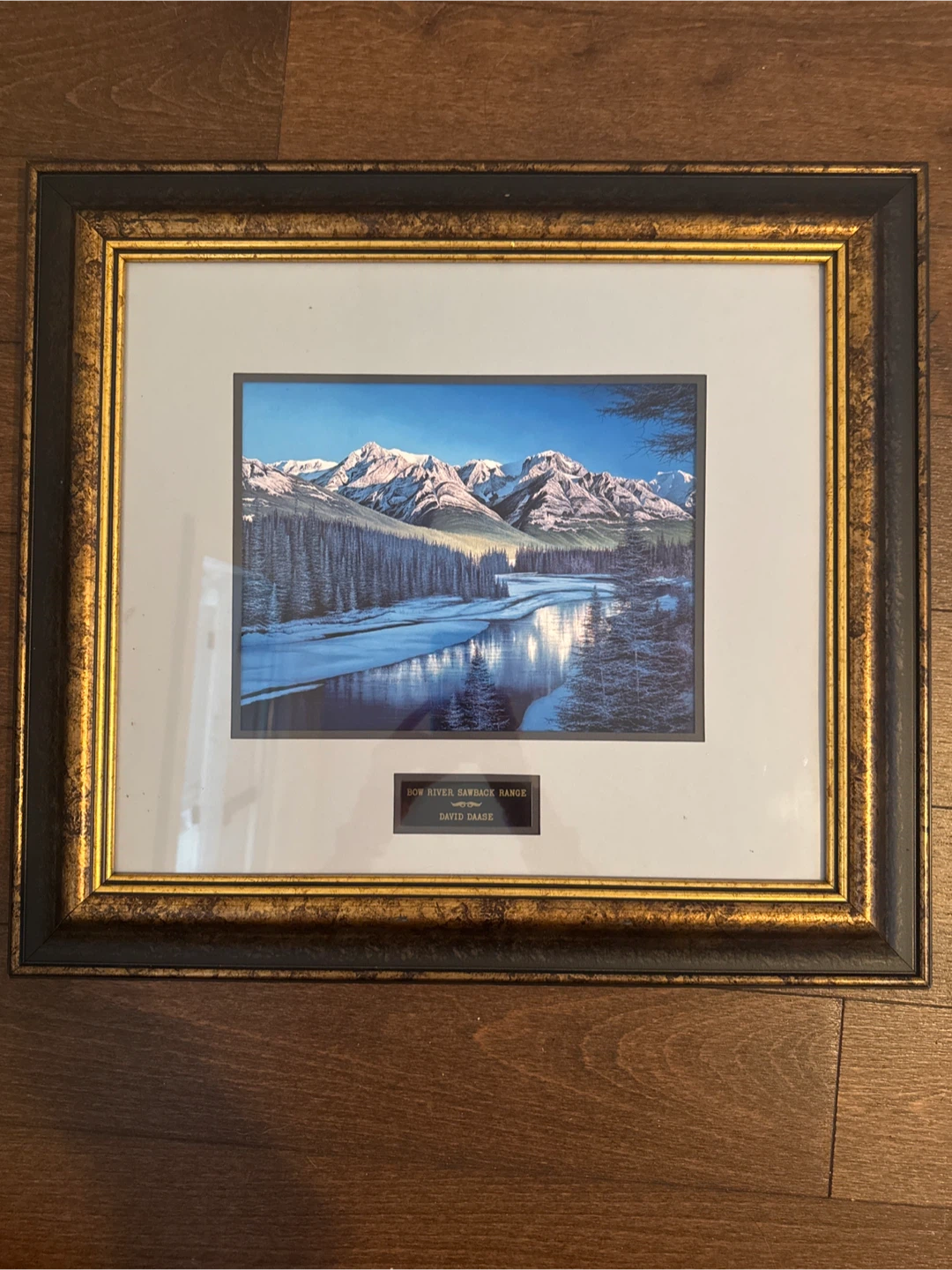 Bow River Sawback Range Print by David Daase