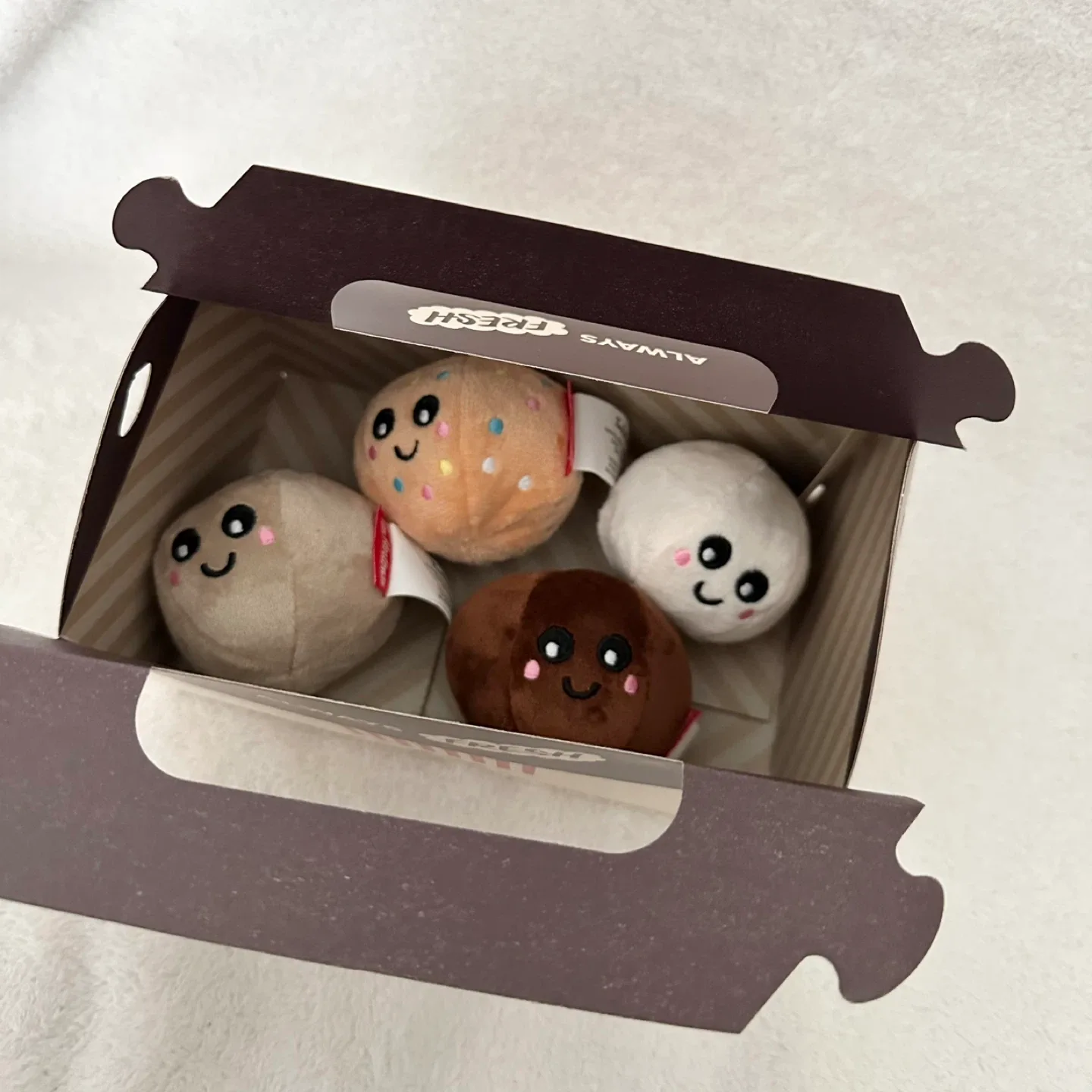 Tim Hortons Pop-up Merch store BFF Timbits Plushies Set (4) image indicator(2)