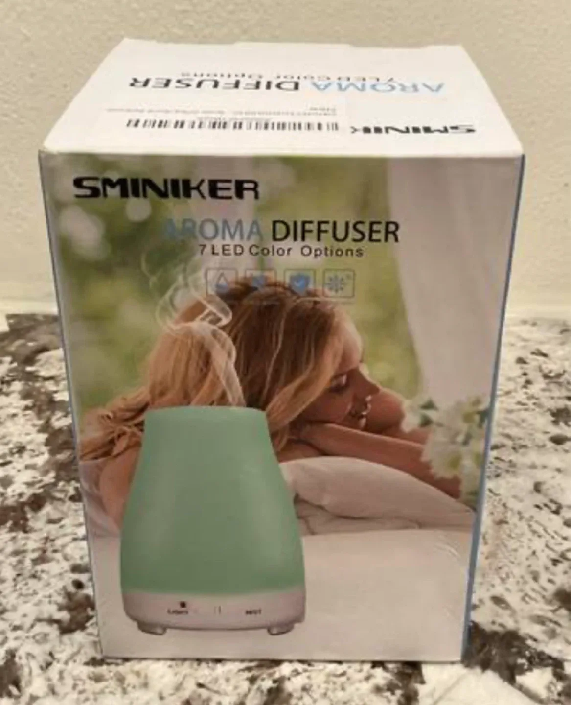 SMINIKER Aroma Diffuser - 7 LED Color Options