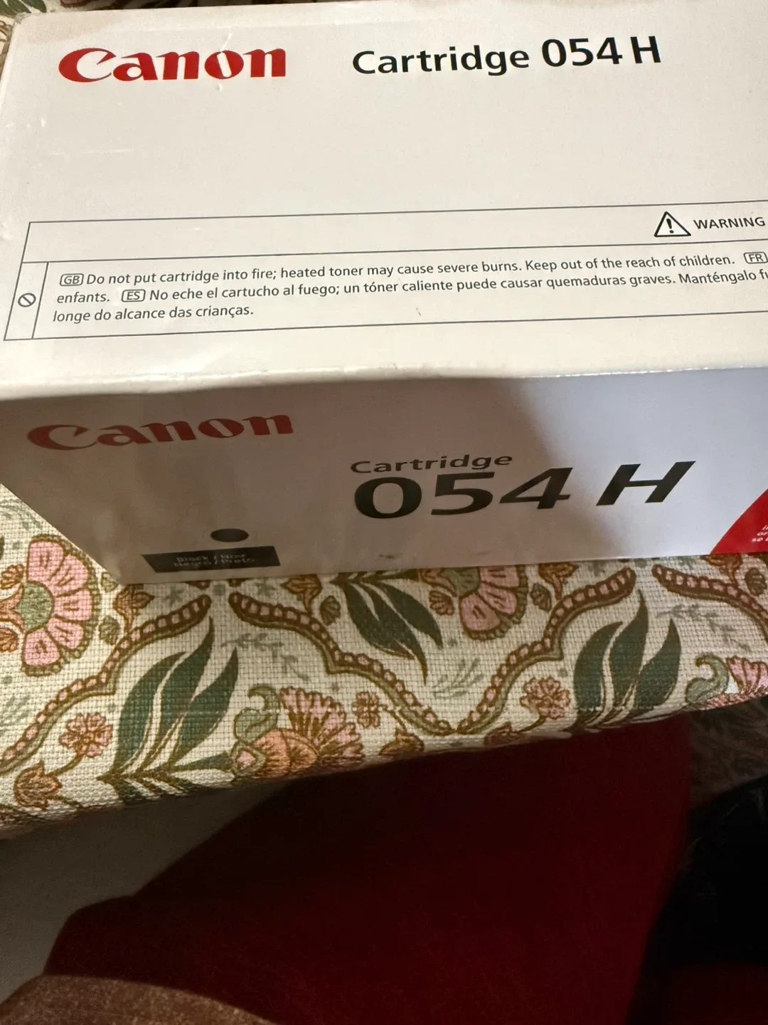 Canon 054H Black High Capacity Toner Cartridge new in box image indicator(2)