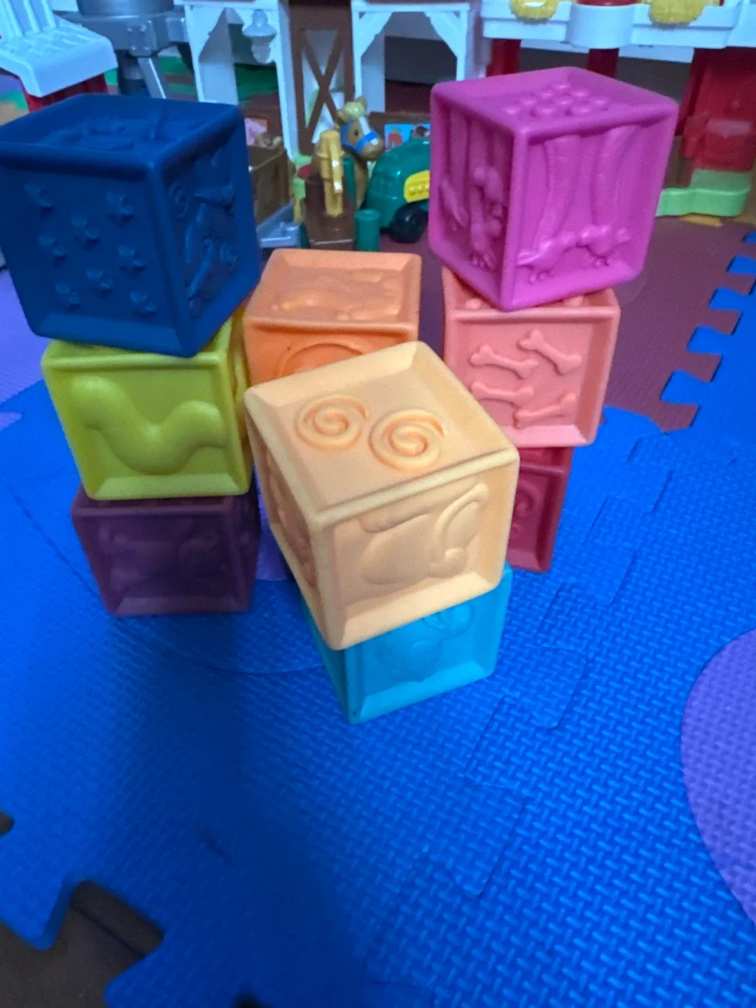 Colorful Baby Building Blocks with Case image indicator(3)