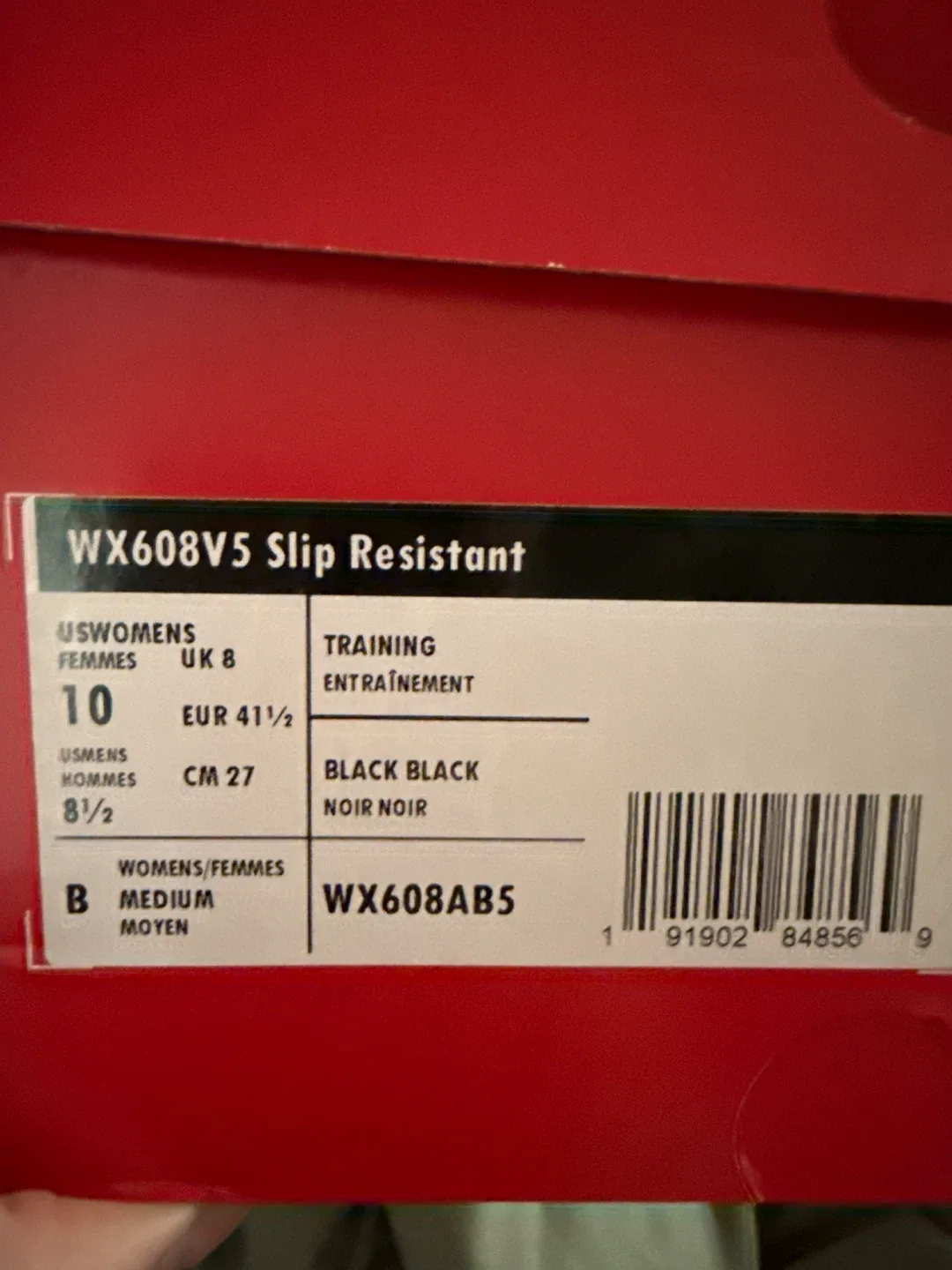 New Balance WX608V5 Black Training Shoes - US Women's 10 image indicator(2)