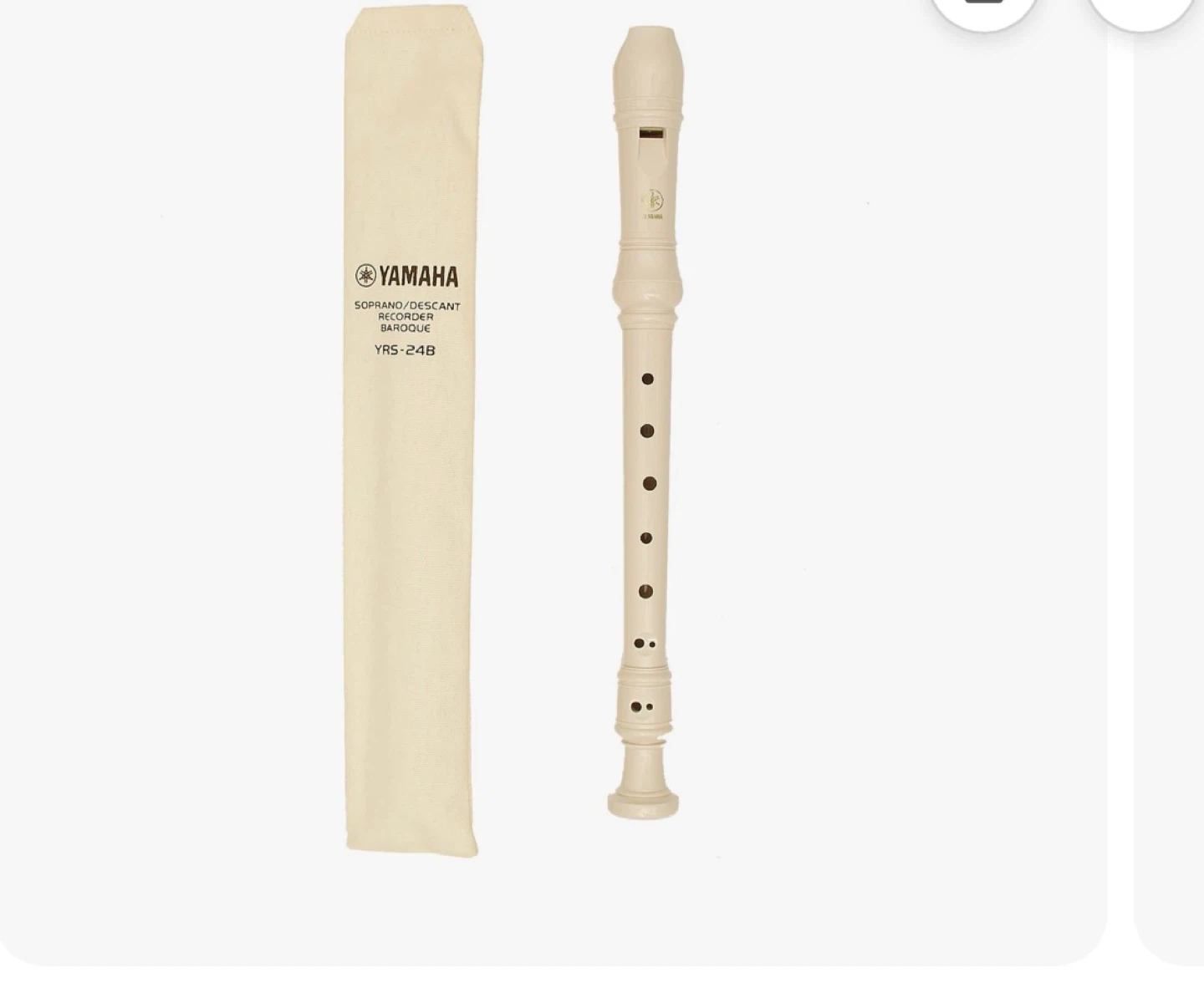 Yamaha YRS-24B Soprano Recorder - photo 4
