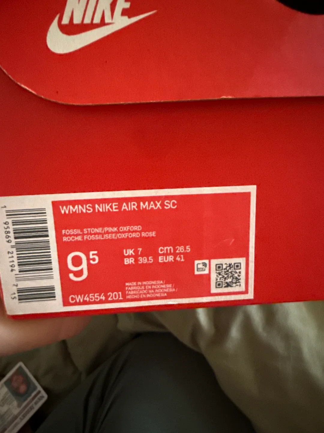 Nike Air Max SC Women's Size 9.5 image indicator(2)