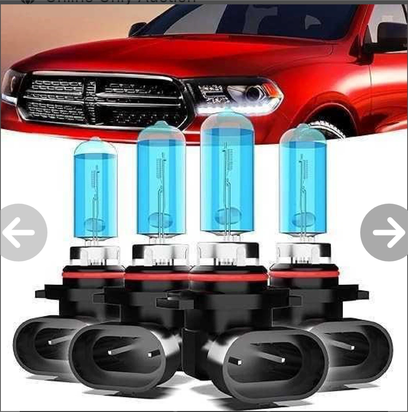 TTDBDAN Halogen Headlights, 4 Pack